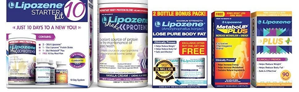 lipozene-product-family